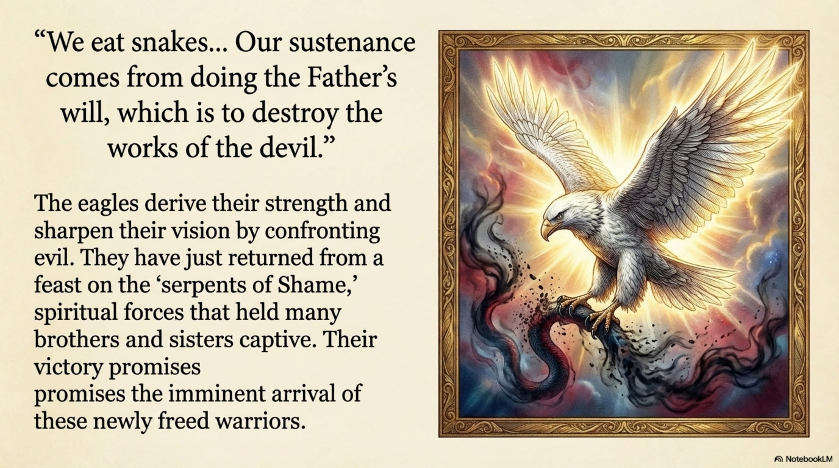Image extracted from The Return of the Eagles A Journey to Truth