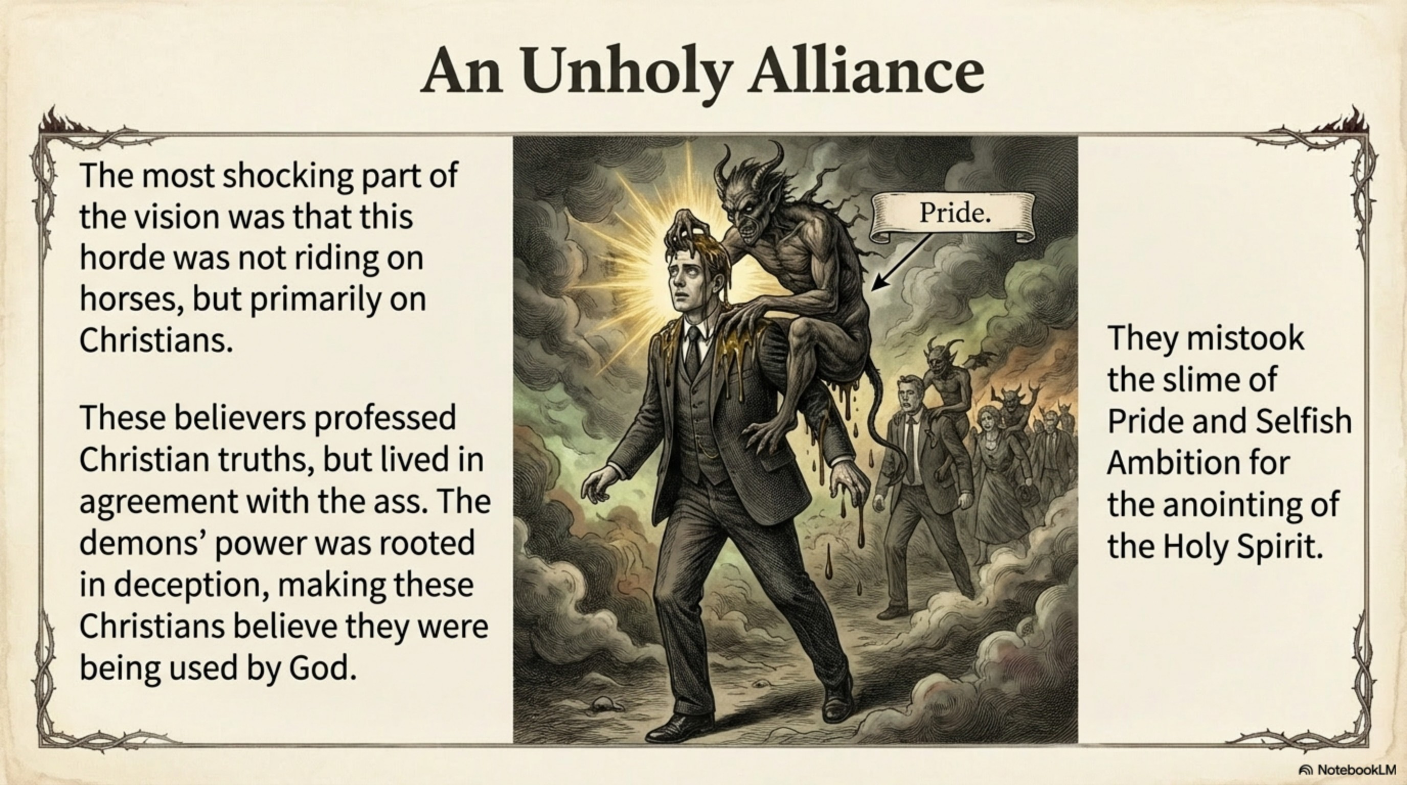 Image extracted from The Vision of the Great Conflict